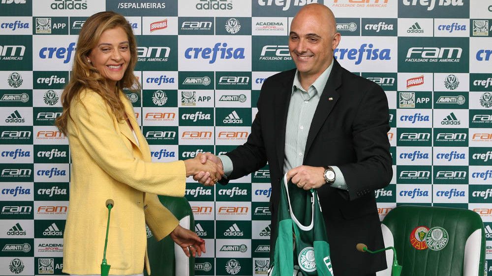 Leila Pereira e Maurício Galiotte - 8/02/2017