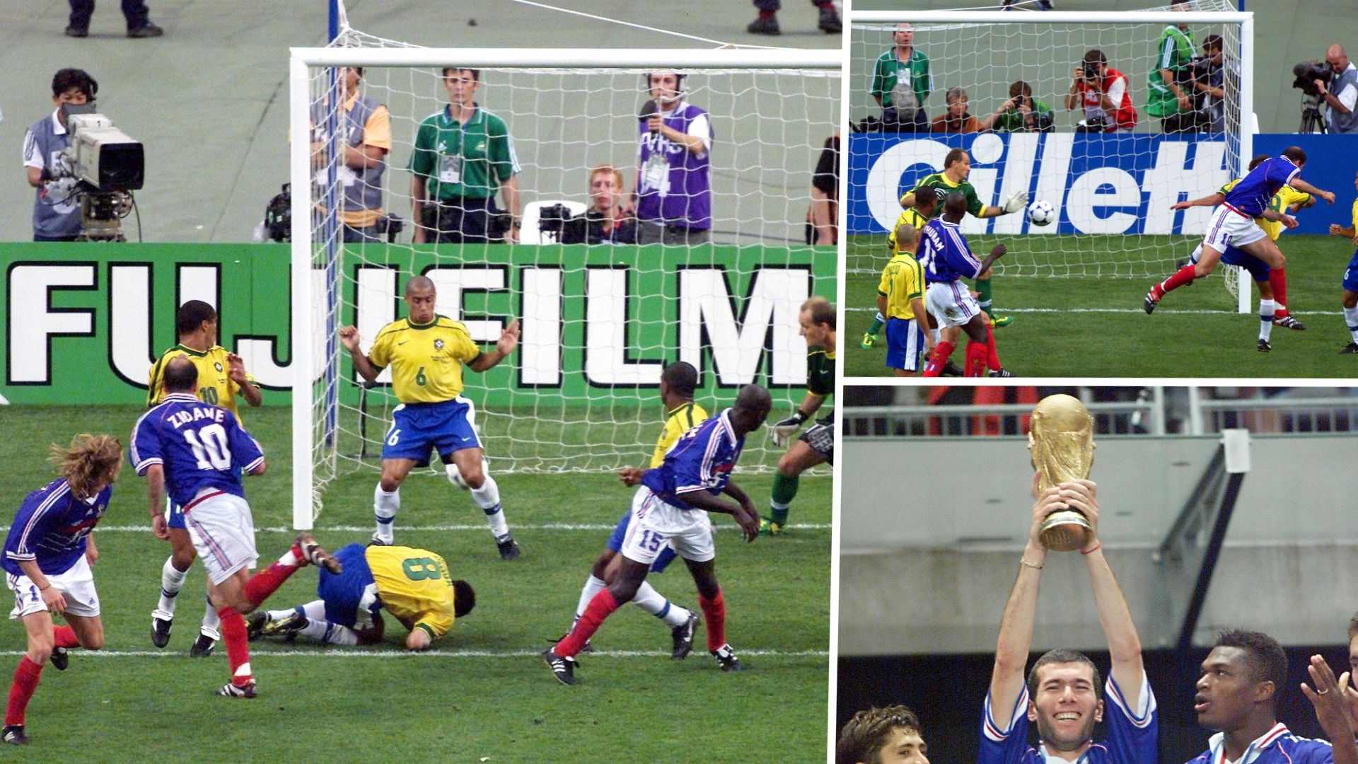12 juillet 1998 Zinédine Zidane doublé finale Coupe du monde