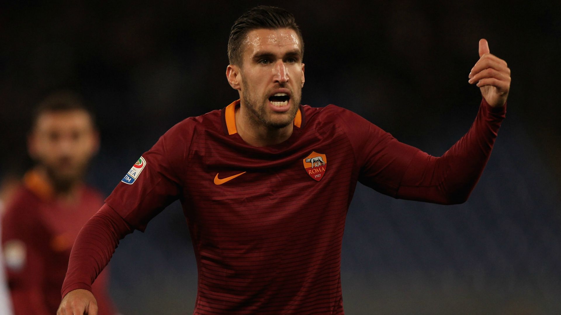 Kevin Strootman Roma Cagliari Serie A 22012017