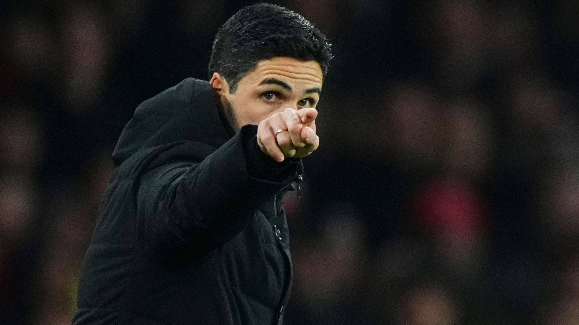 ONLY GERMANY Mikel Arteta Arsenal 2023