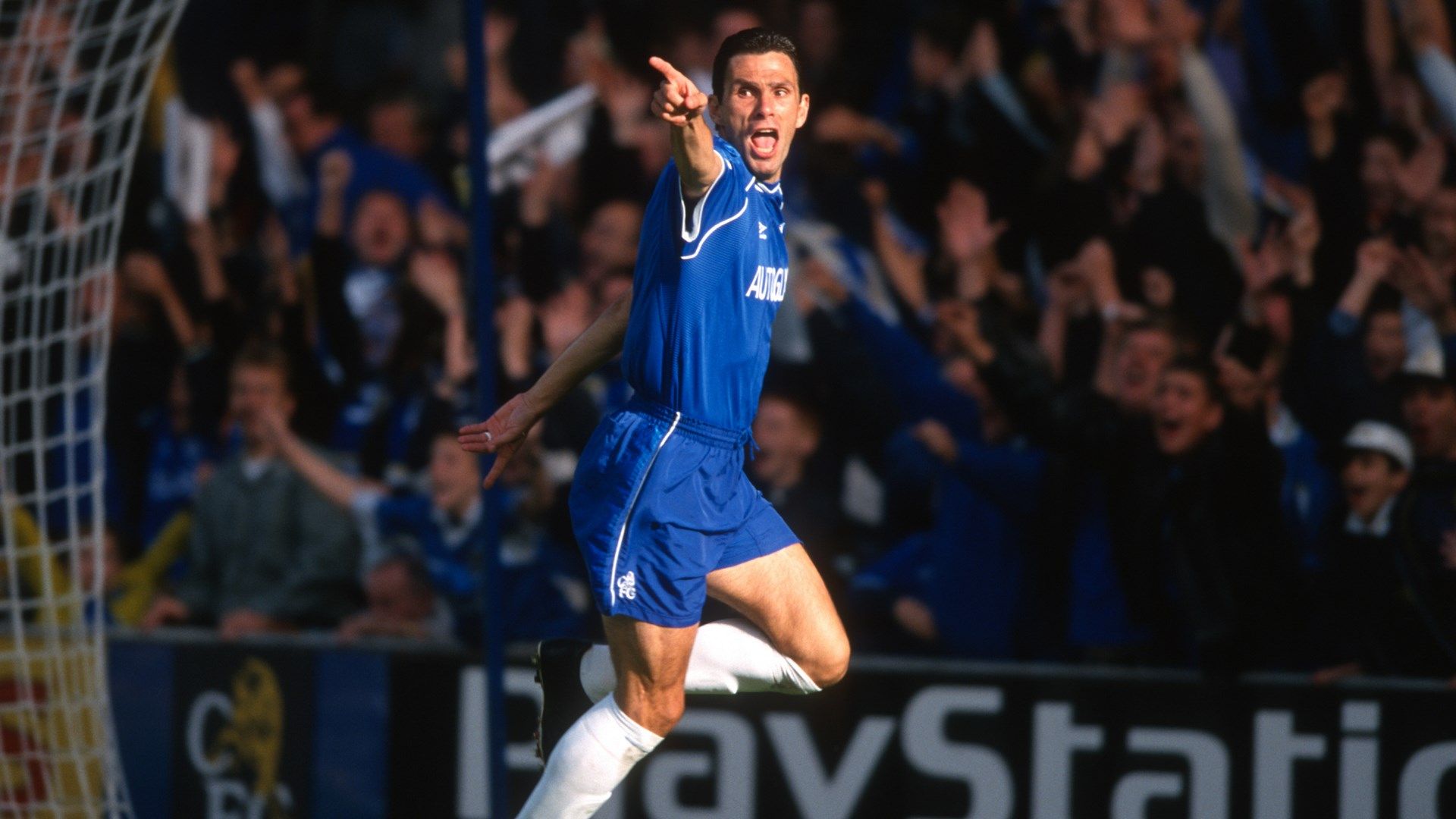 Gus Poyet Chelsea 1999-2000