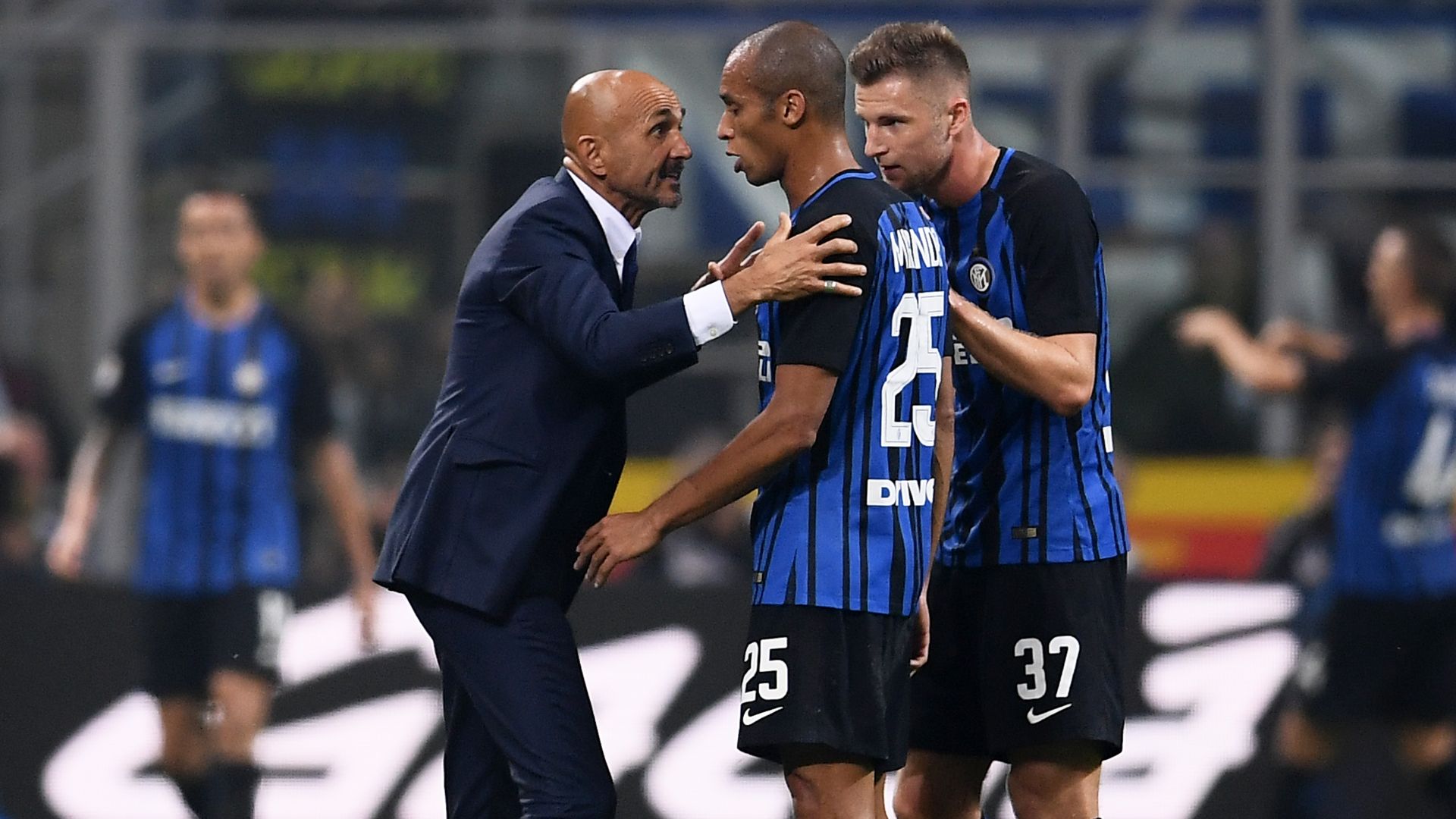 Spalletti Miranda Inter