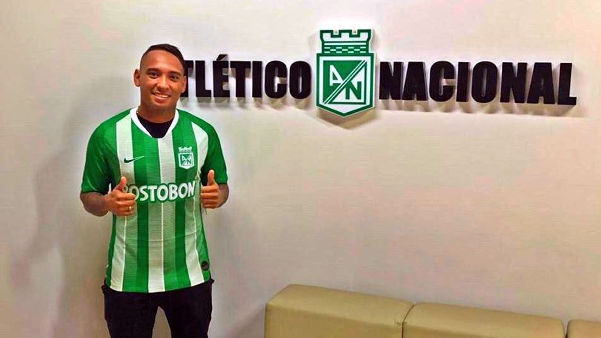 Jarlan Barrera Atlético Nacional 2019