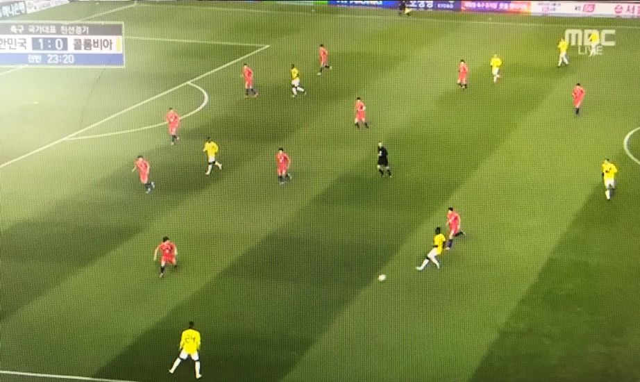 Korea vs Colombia