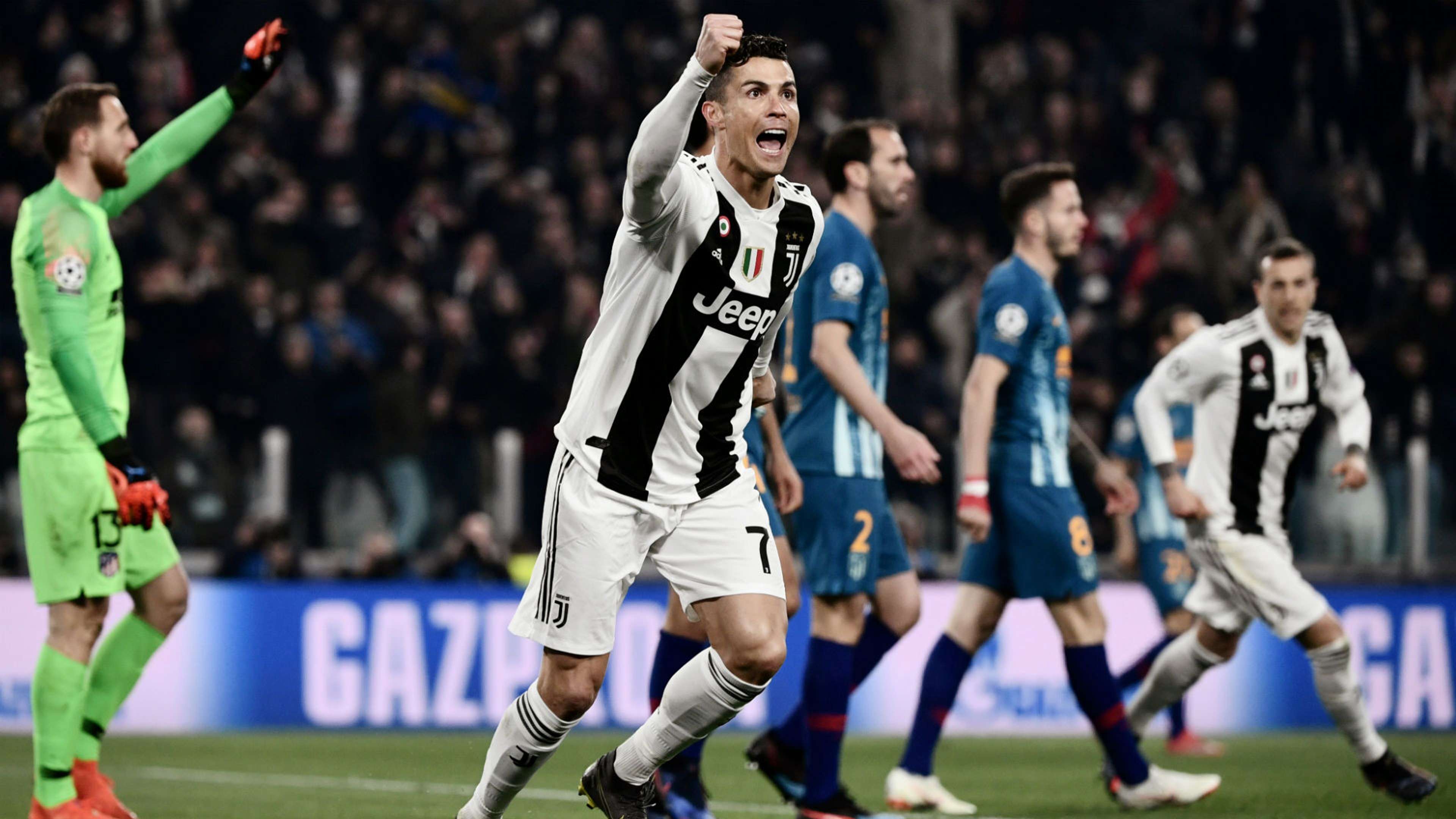 Cristiano Ronaldo Juventus Atletico Madrid Champions League