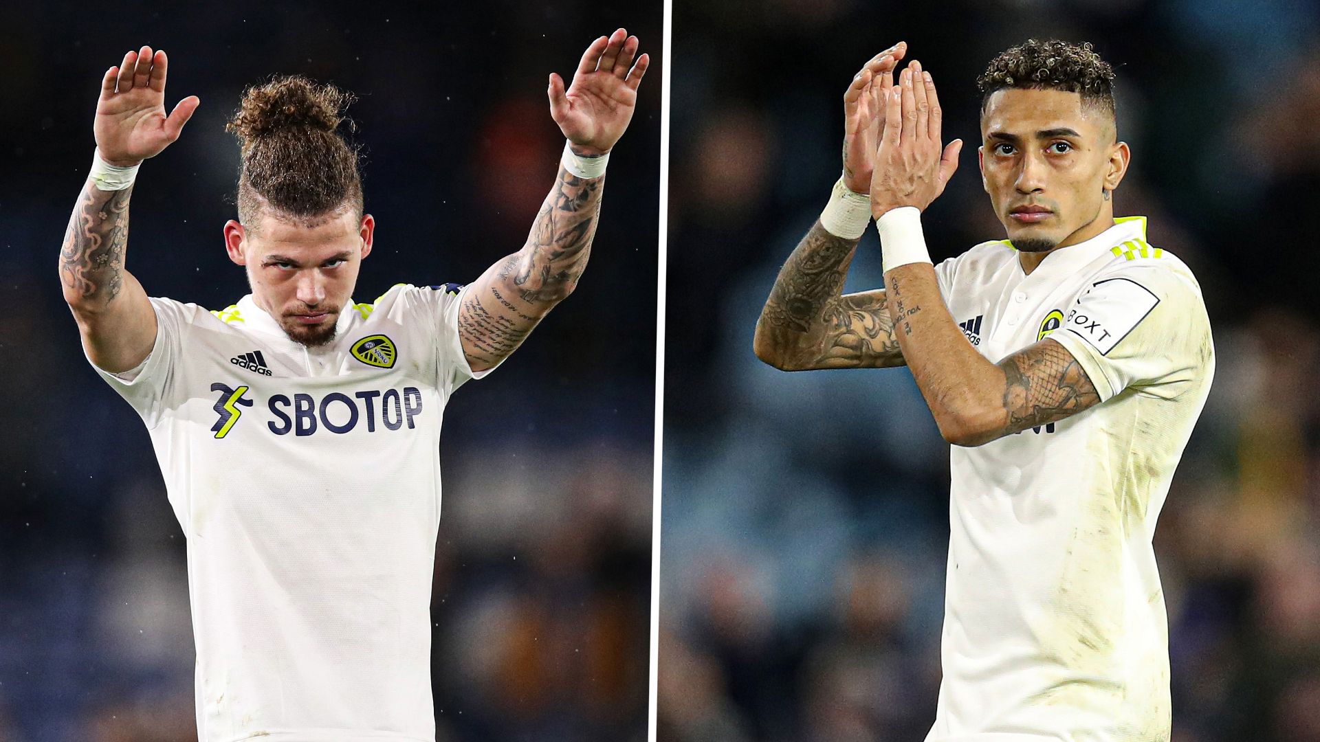 Kalvin Phillipss Raphinha GFX