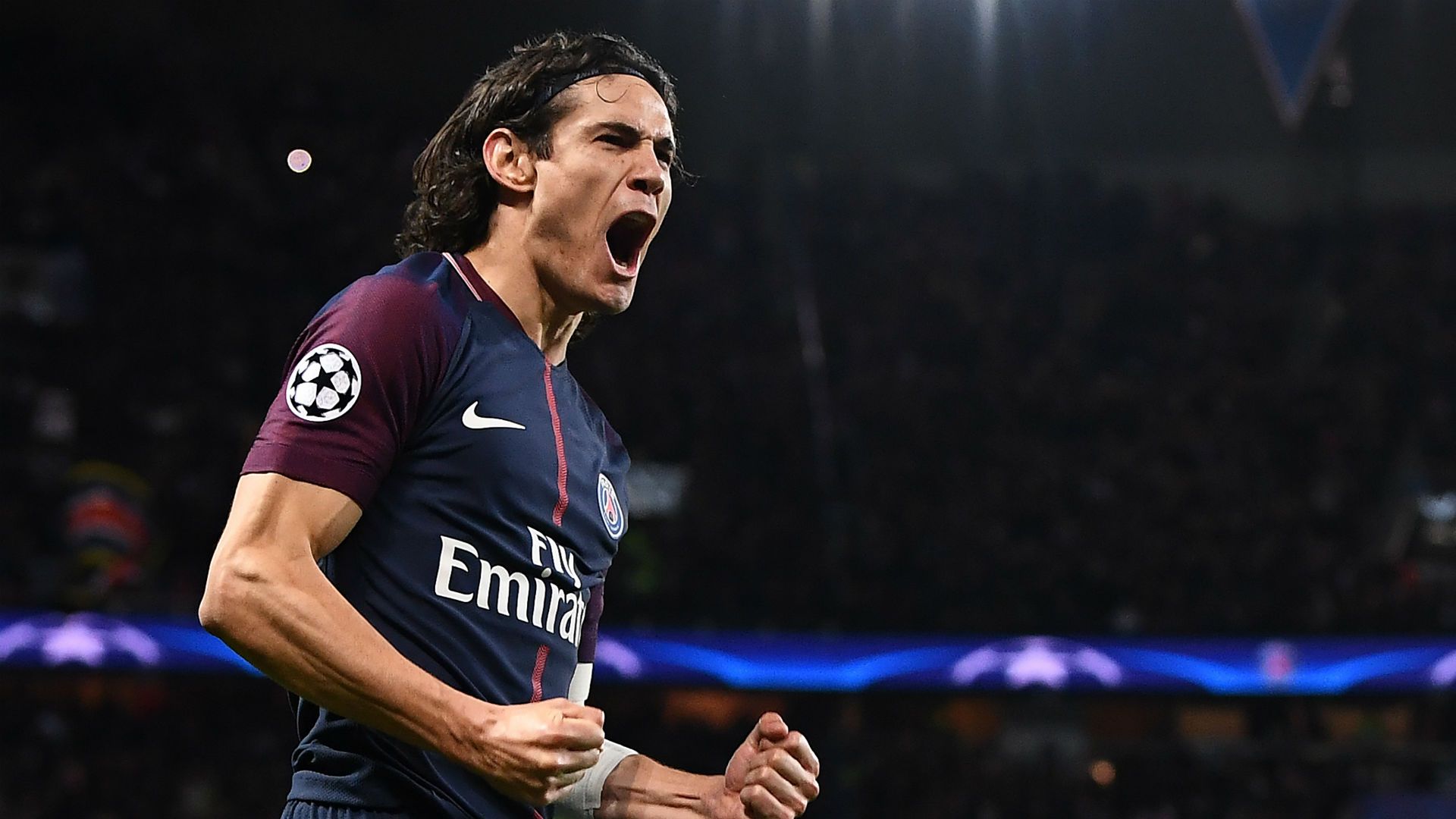 Edinson Cavani PSG Celtic