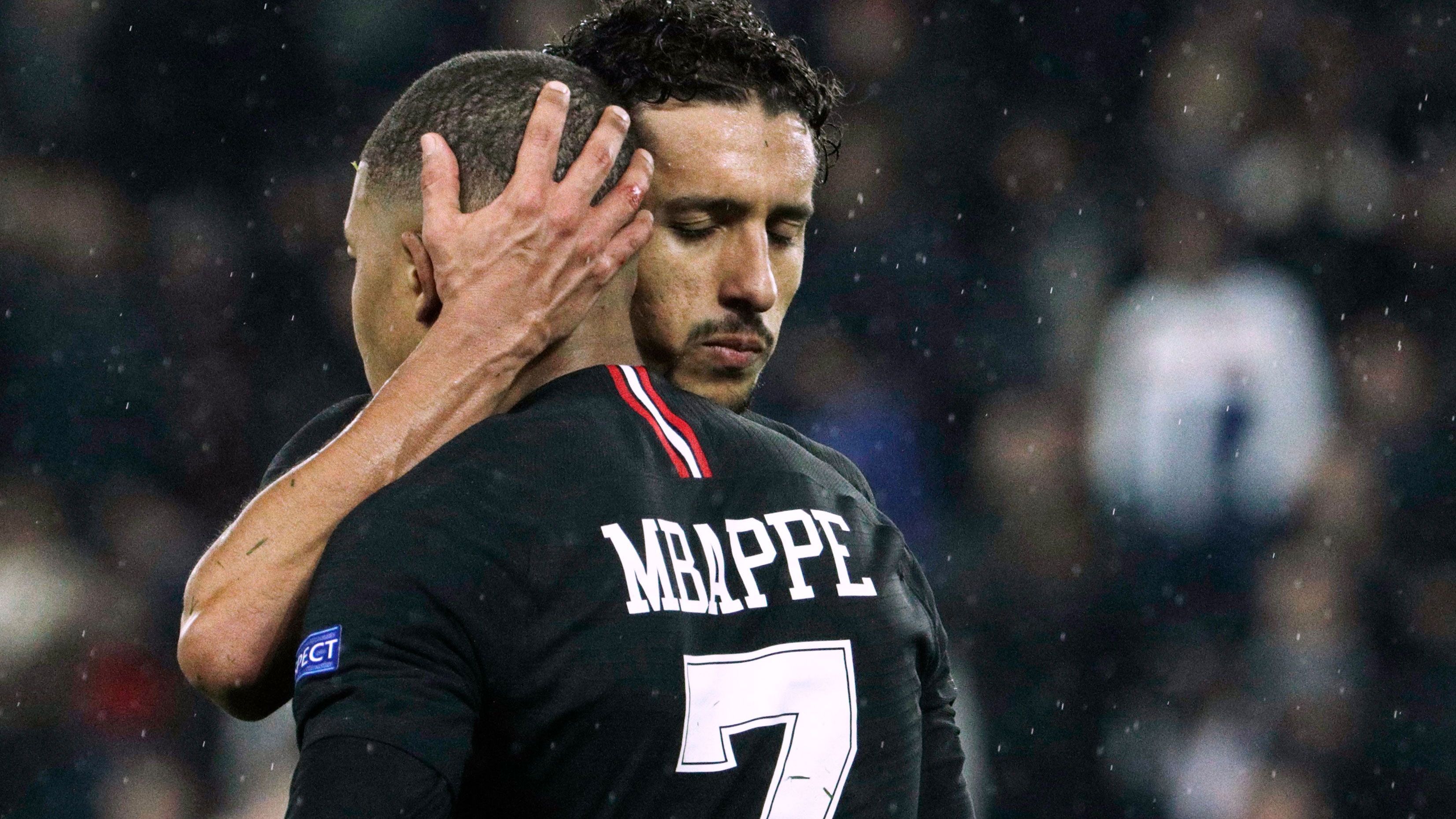 PSG marquinhos kylian mbappe