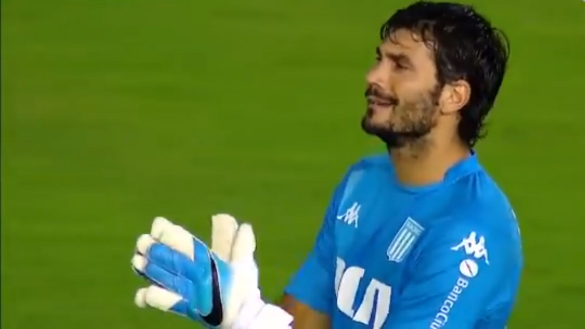 Javer Garcia Racing Gimnasia Amistoso Pretemporada Captura TV