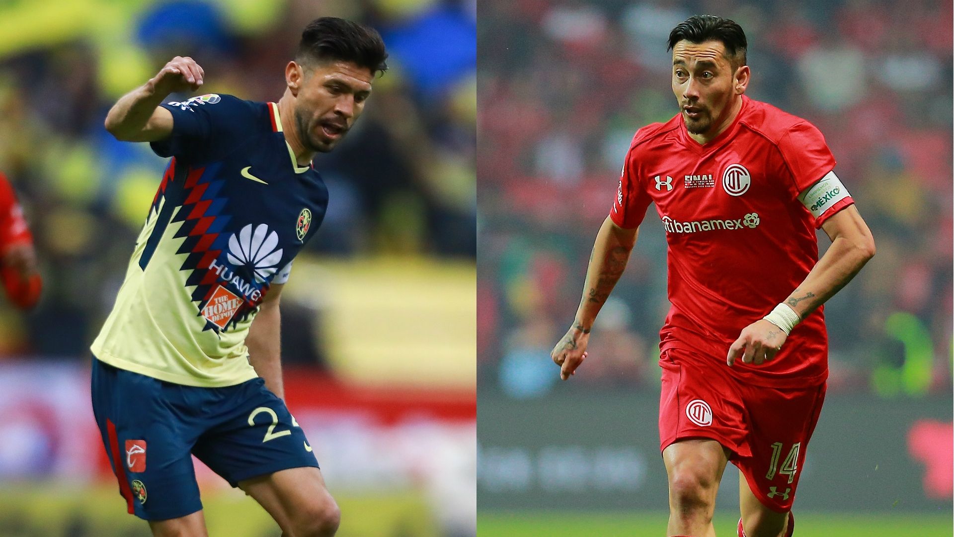 Oribe Peralta - Rubens Sambueza