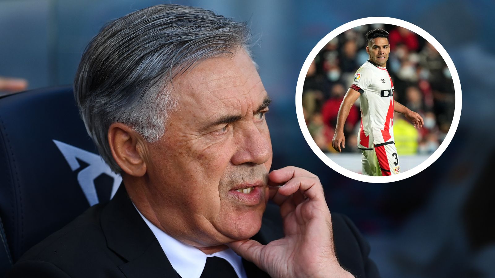Carlo Ancelotti, Radamel Falcao GFX
