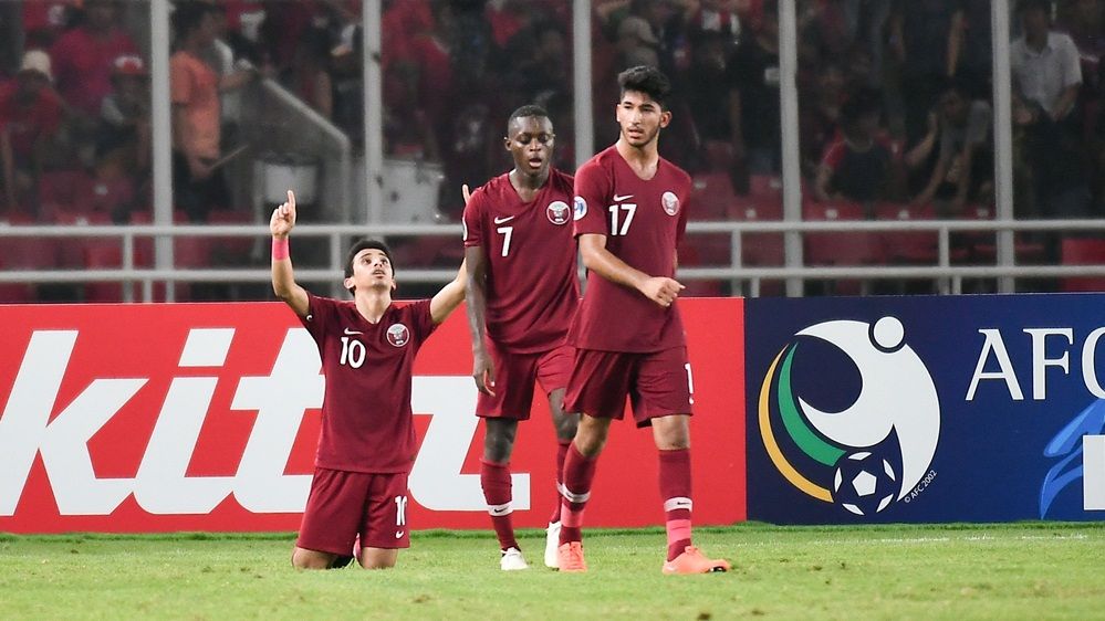 U19 Indonesia U19 Qatar Bảng A VCK U19 châu Á 2018