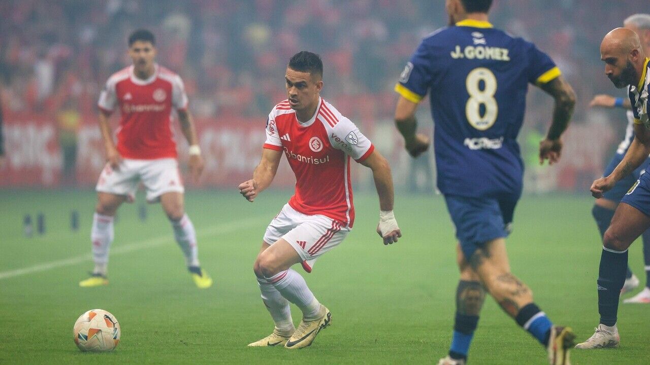 Rafael Santos Borre, Internacional x Rosario Central, Copa Sul-Americana 2024