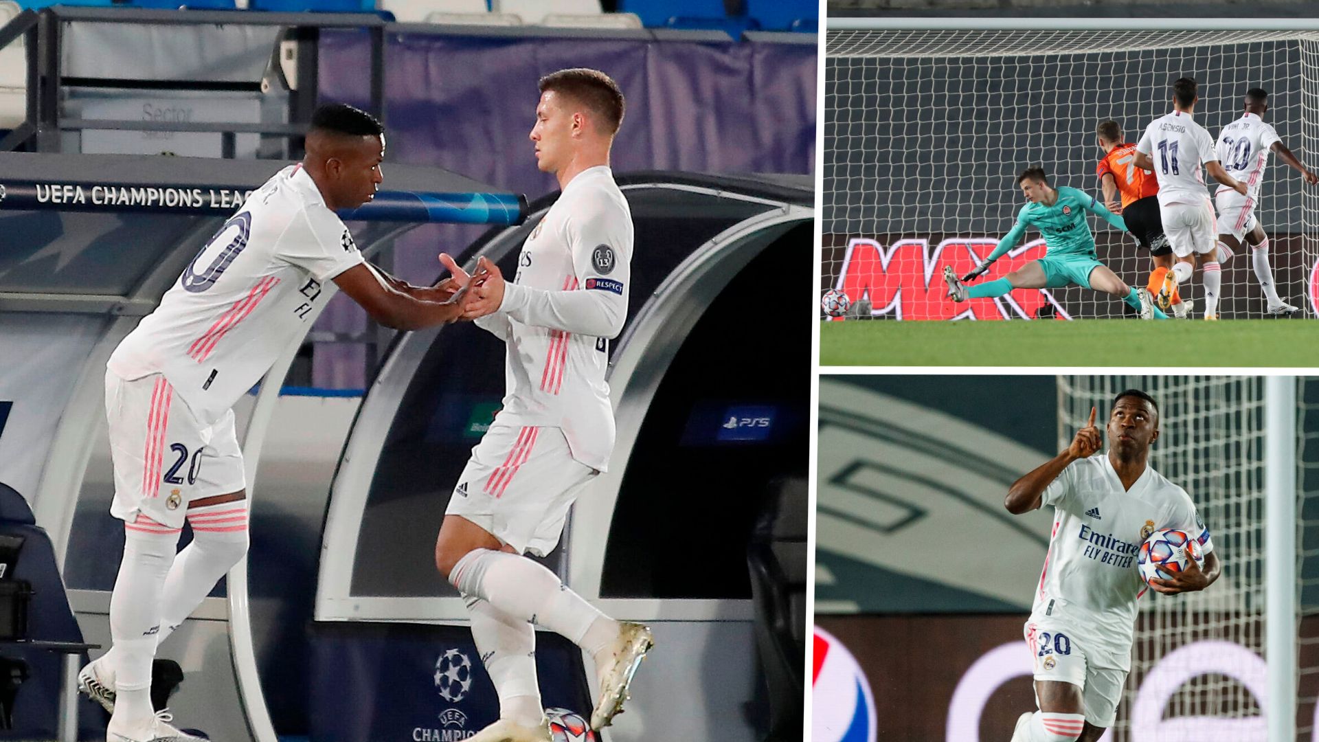GER ONLY VINICIUS REAL MADRID SHAKHTAR TOR NACH EINWECHSLUNG