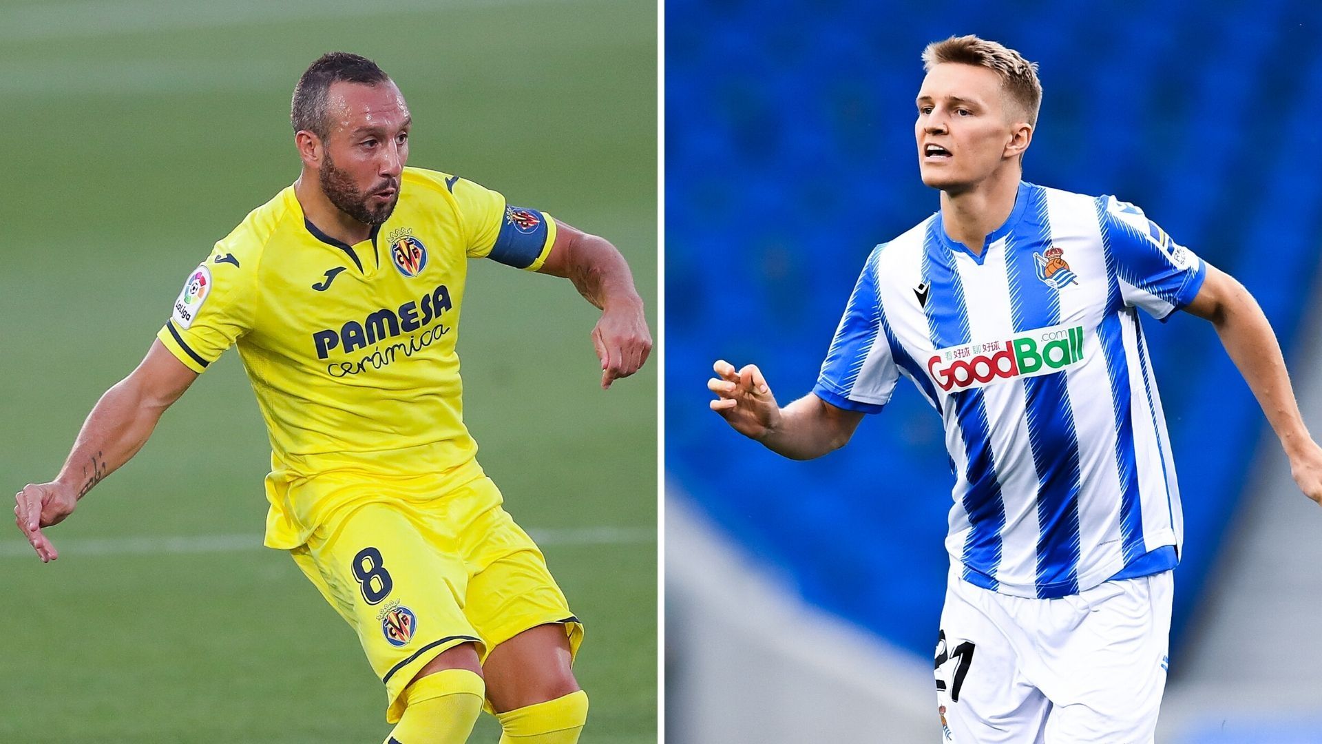 Cazorla y Odegaard, Villarreal vs. Real Sociedad