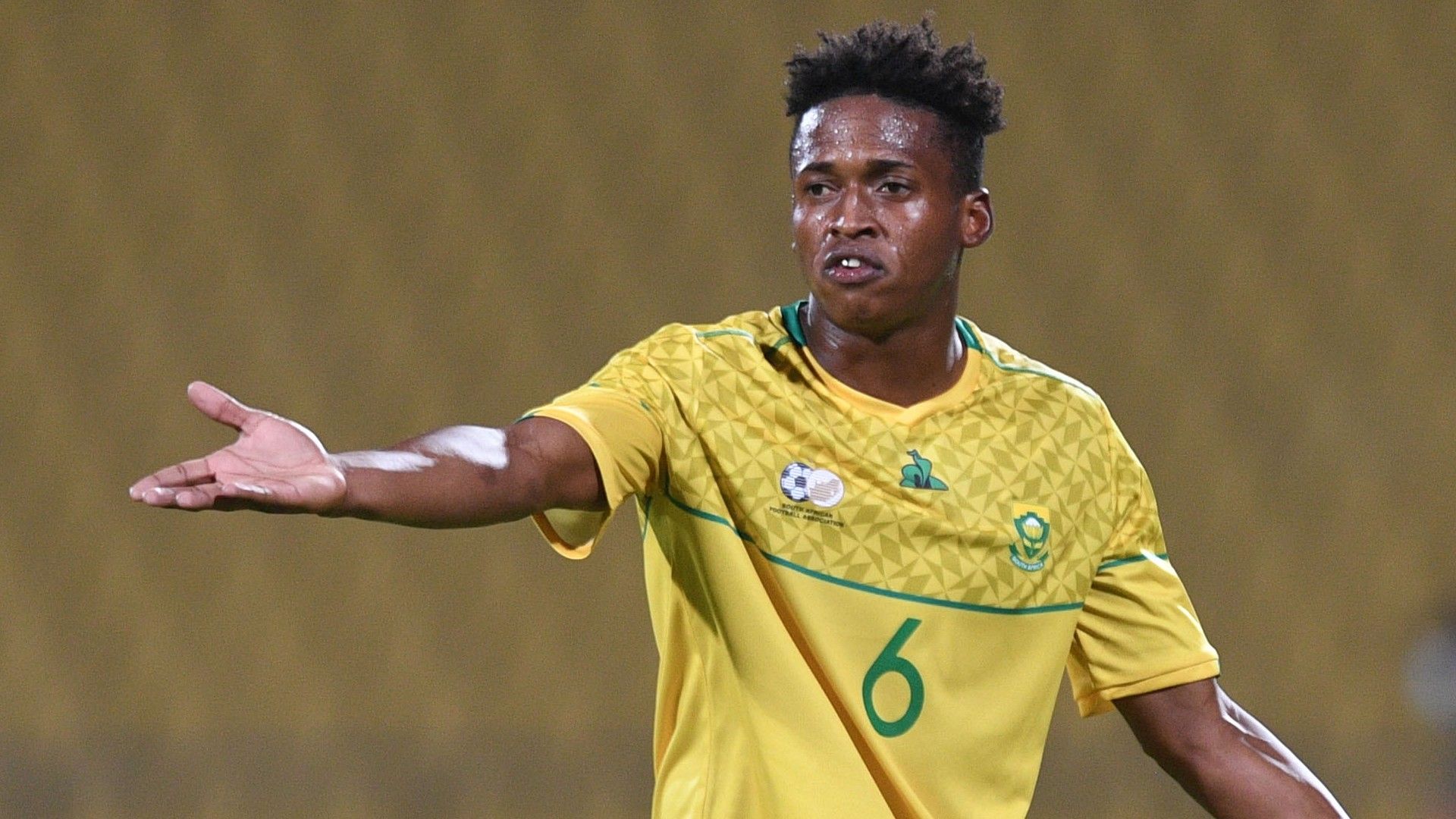 Luther Singh, Bafana Bafana, October 2020