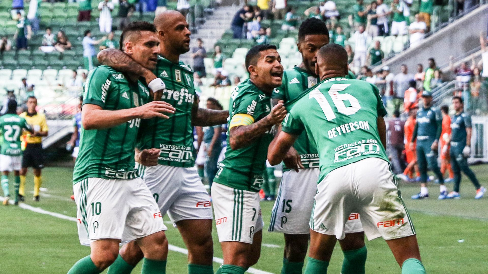 Deyverson Palmeiras Flamengo Brasileirao Serie A 12112017