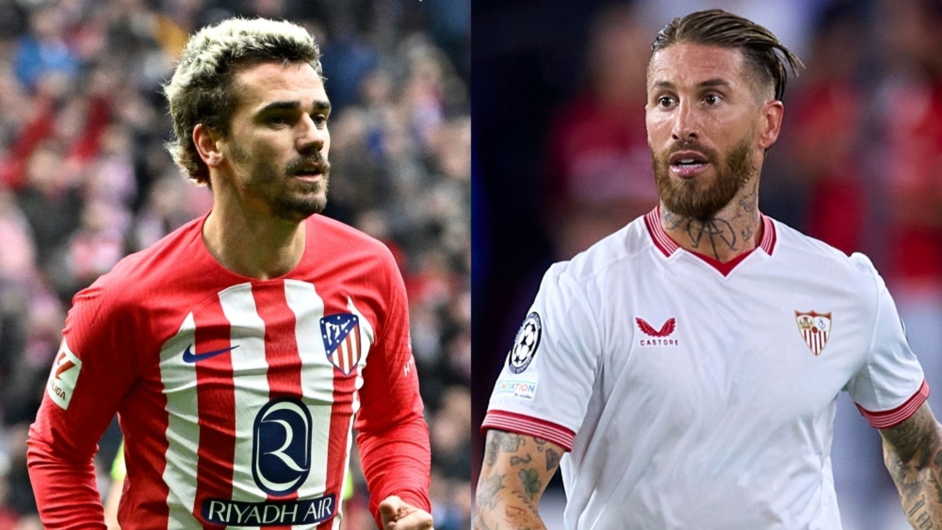 Antoine Griezmann Atletico Madrid Sergio Ramos Sevilla