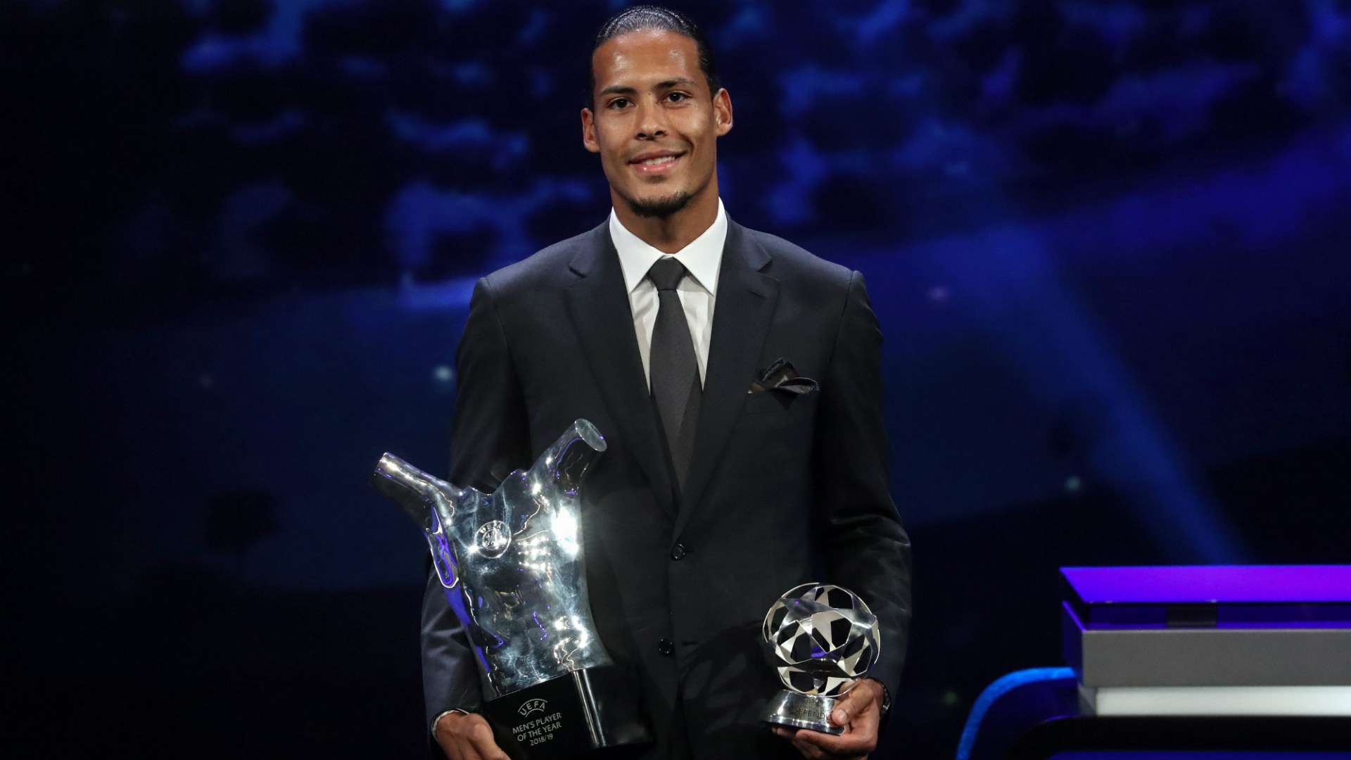 Virgil van Dijk UEFA Player of the Year 2019