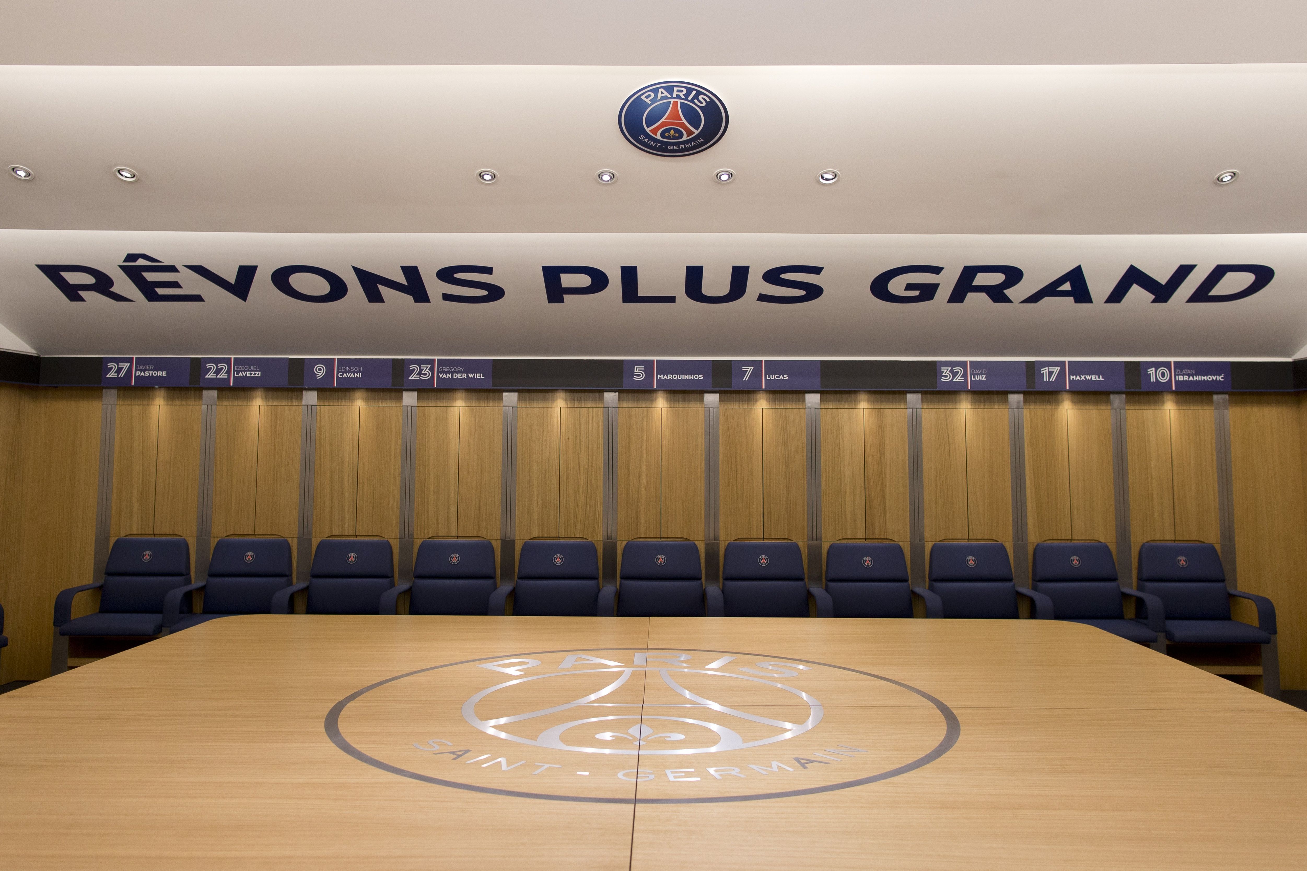 Vestiaire PSG