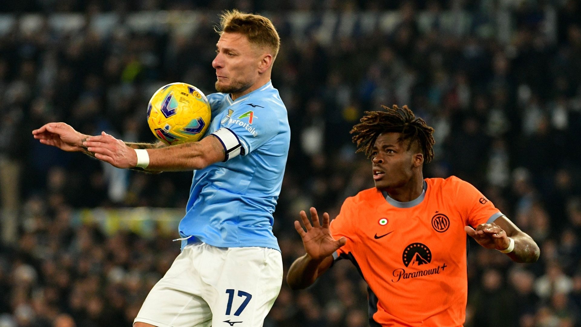 Immobile Bisseck Lazio Inter 2023
