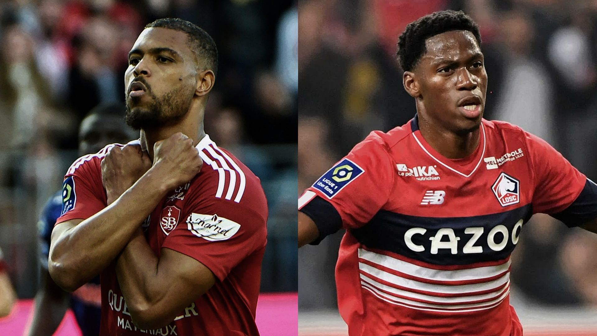 Brest Lille Mounié David Ligue 1