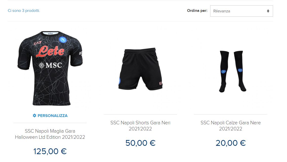 Napoli Halloween Trikot