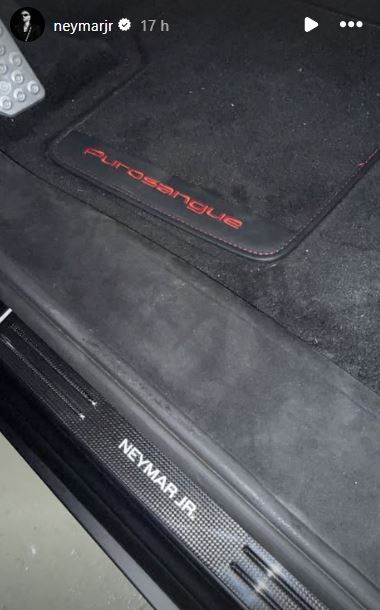 Neymar Ferrari Instagram