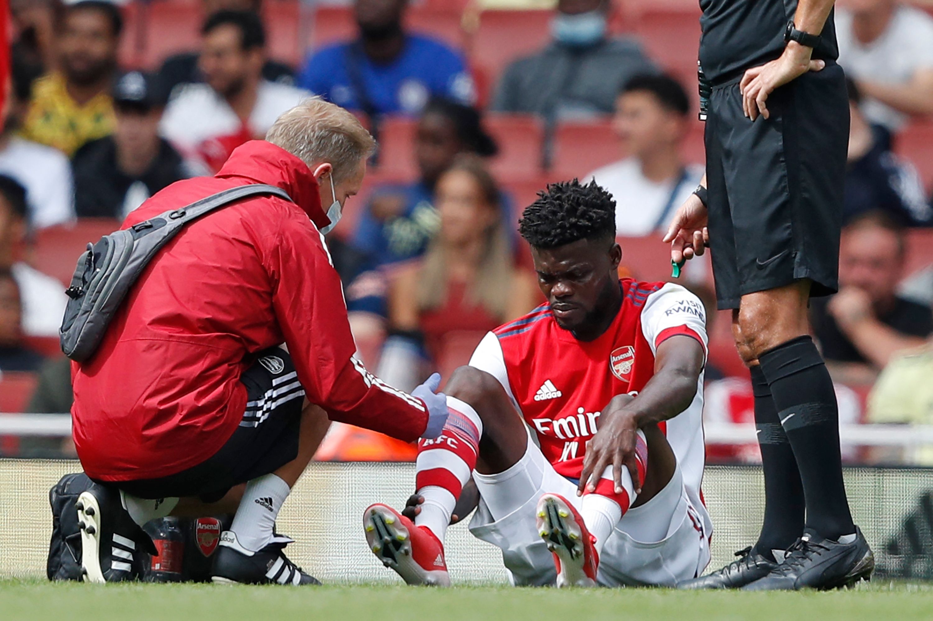 Thomas Partey injured