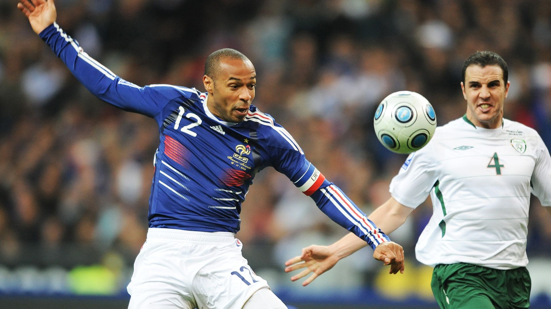 Thierry Henry France Ireland 2010 World Cup qualifiers 18112009