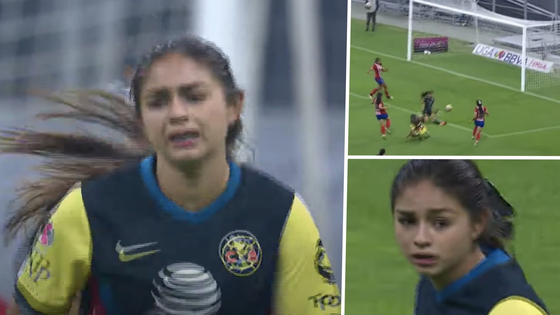 Jana Gutiérrez América Chivas Femenil