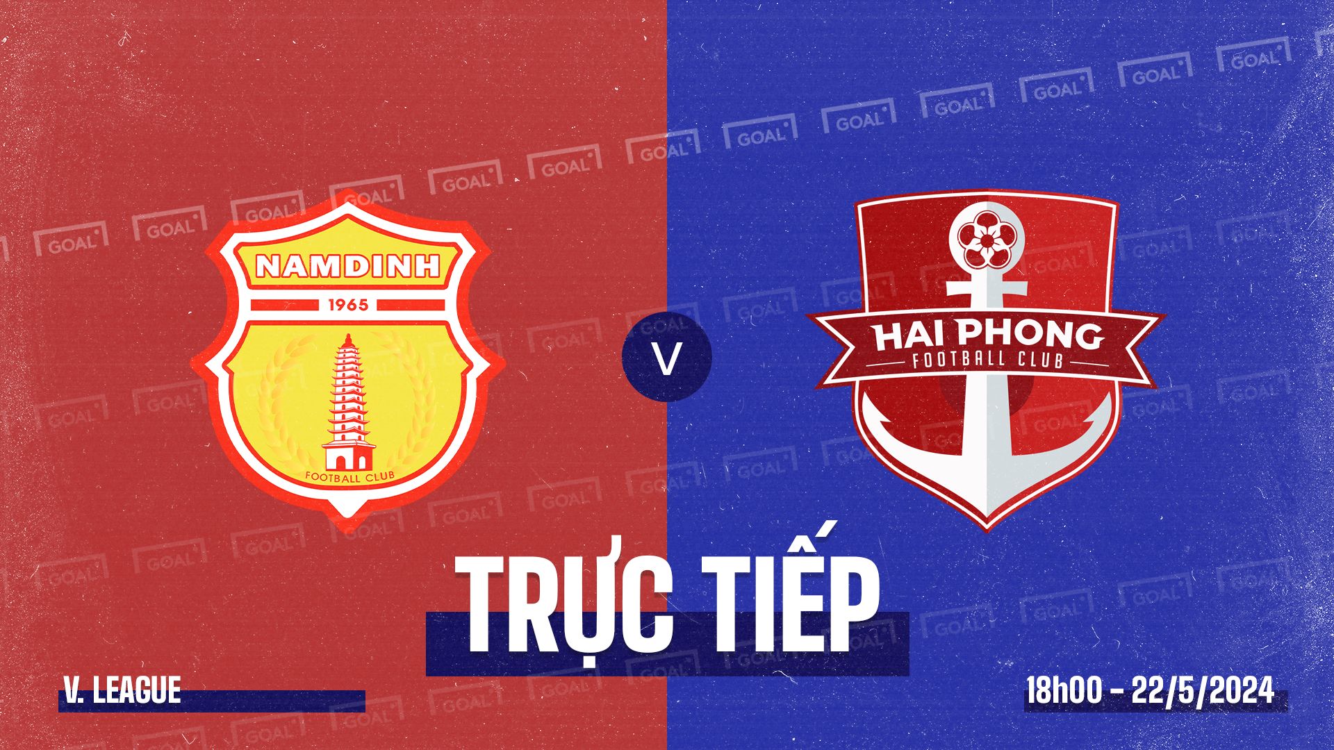 Nam Dinh vs Hai Phong VLeague 2024 GFX