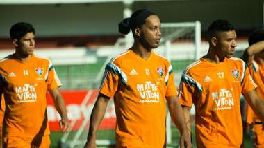 Ronaldinho Gaúcho | Treino do Fluminense F.C. | 15/09/2015