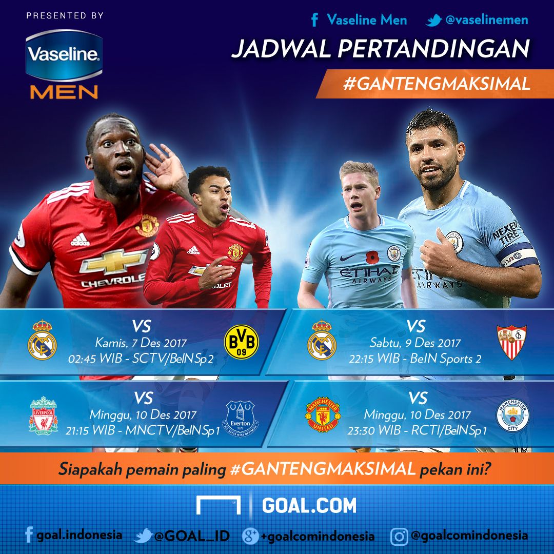 Vaseline - Jadwal Desember
