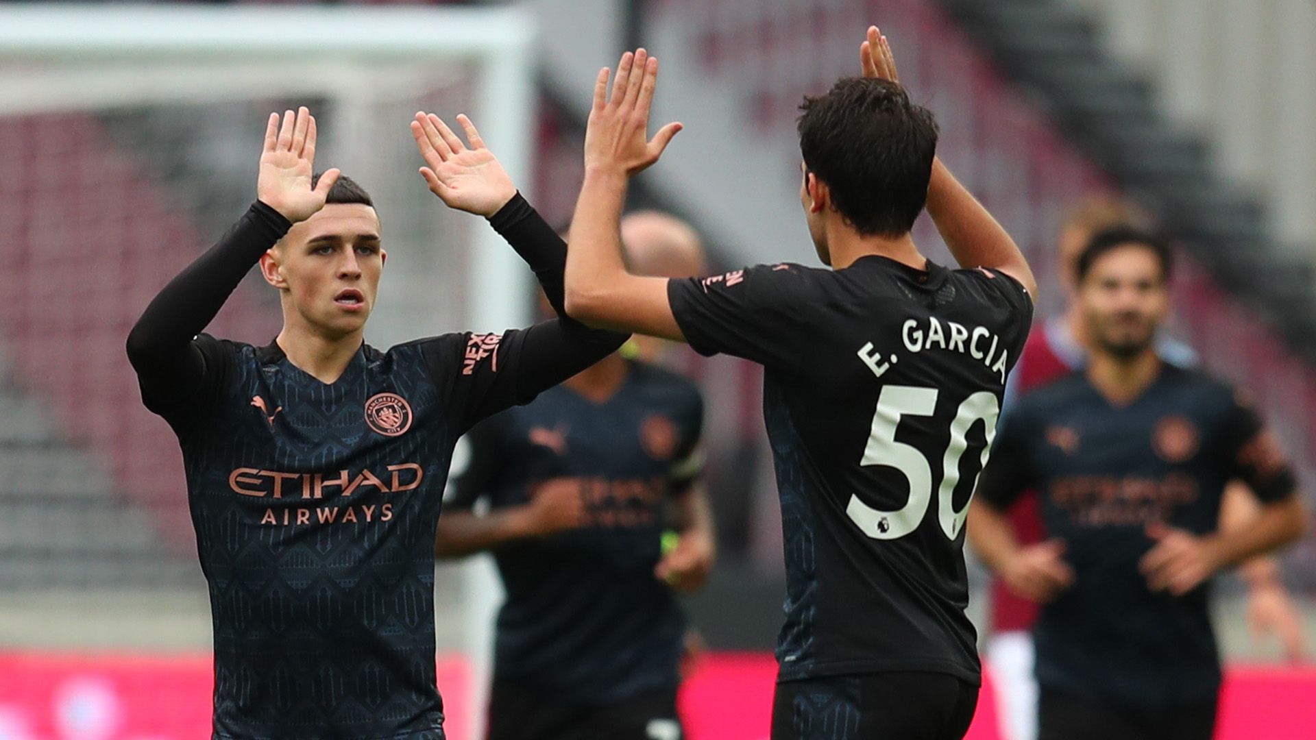 Phil Foden Eric Garcia Man City 2020-21