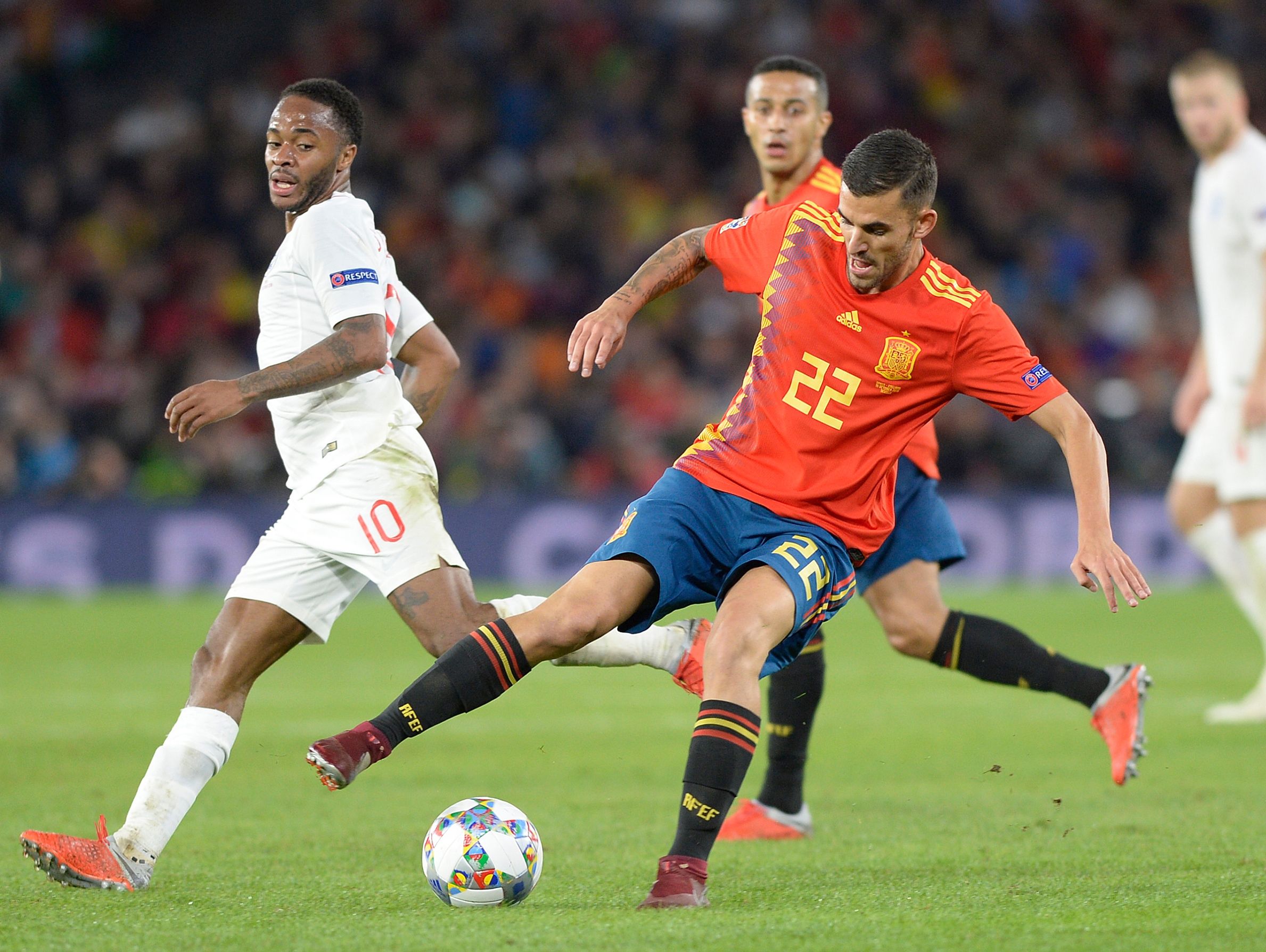 DANI CEBALLOS ESPAÑA INGLATERRA
