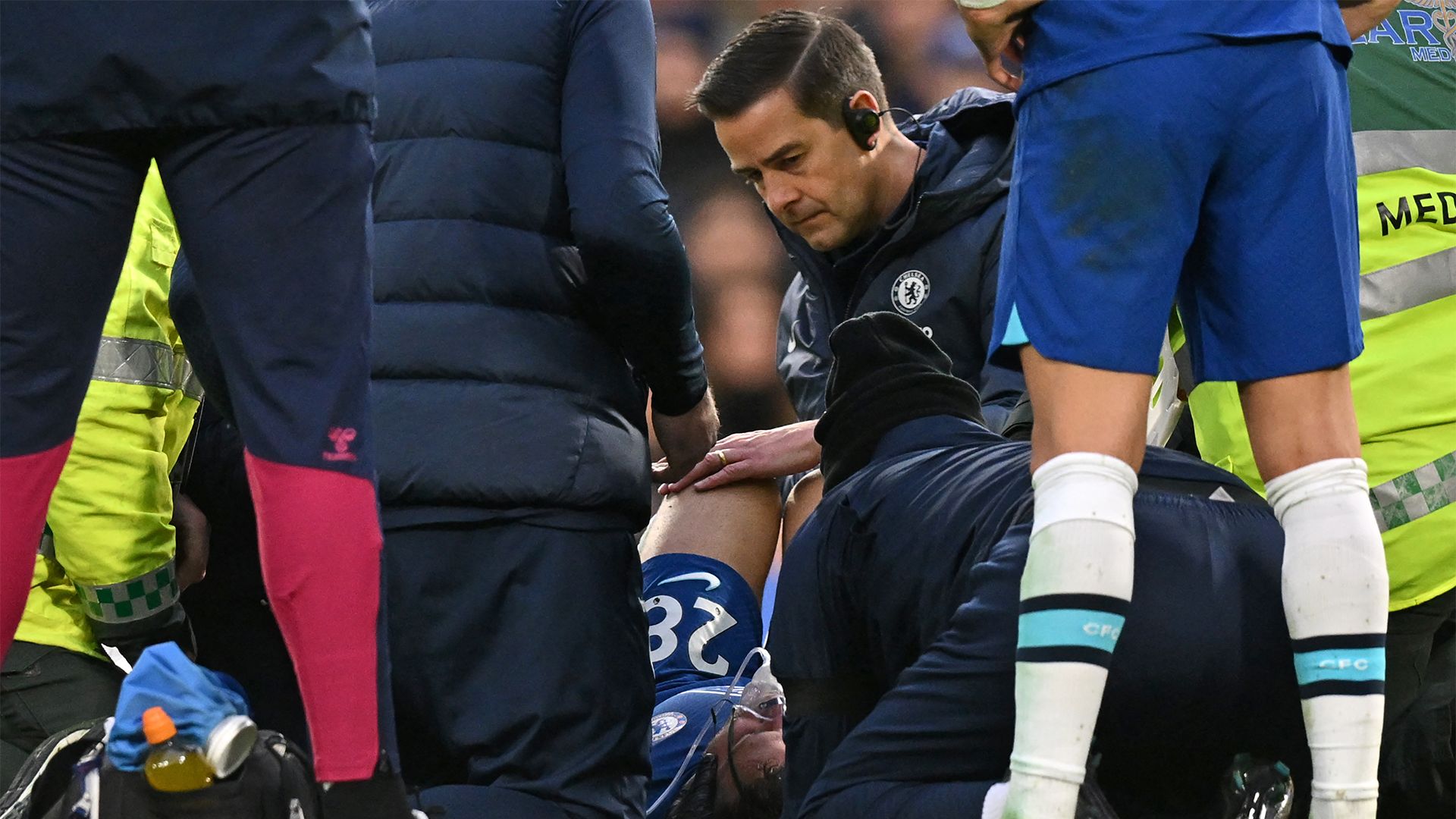 Cesar Azpilicueta injury Chelsea Southampton 2022-23