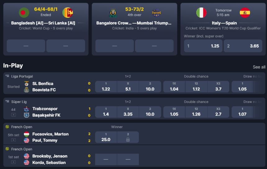 Bettilt betting sports