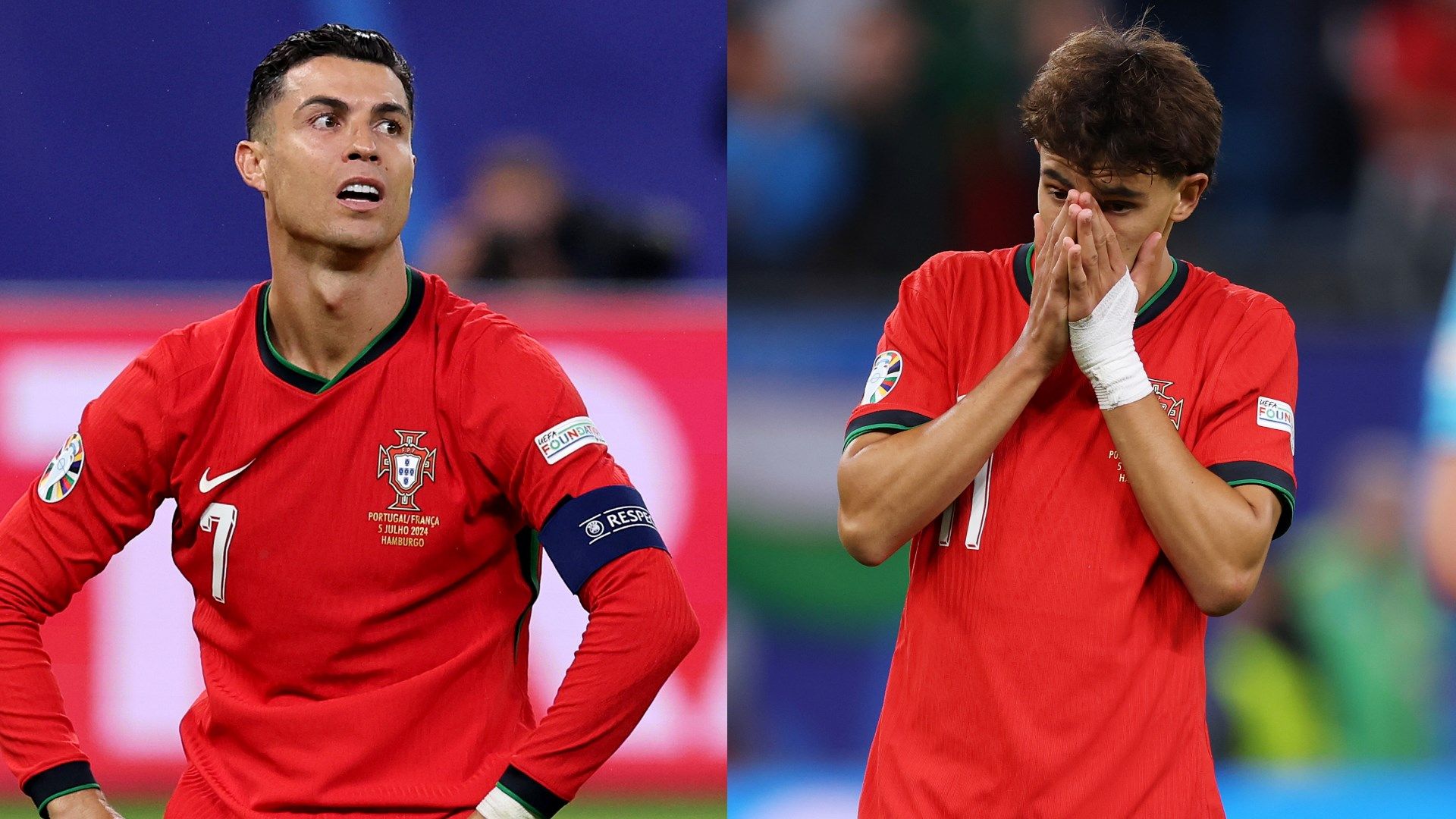 Avaliações dos jogadores de Portugal x França: O péssimo Euro 2024 de Cristiano Ronaldo chega ao fim com o pênalti perdido por João Félix condenando a Seleção à derrota nos pênaltis