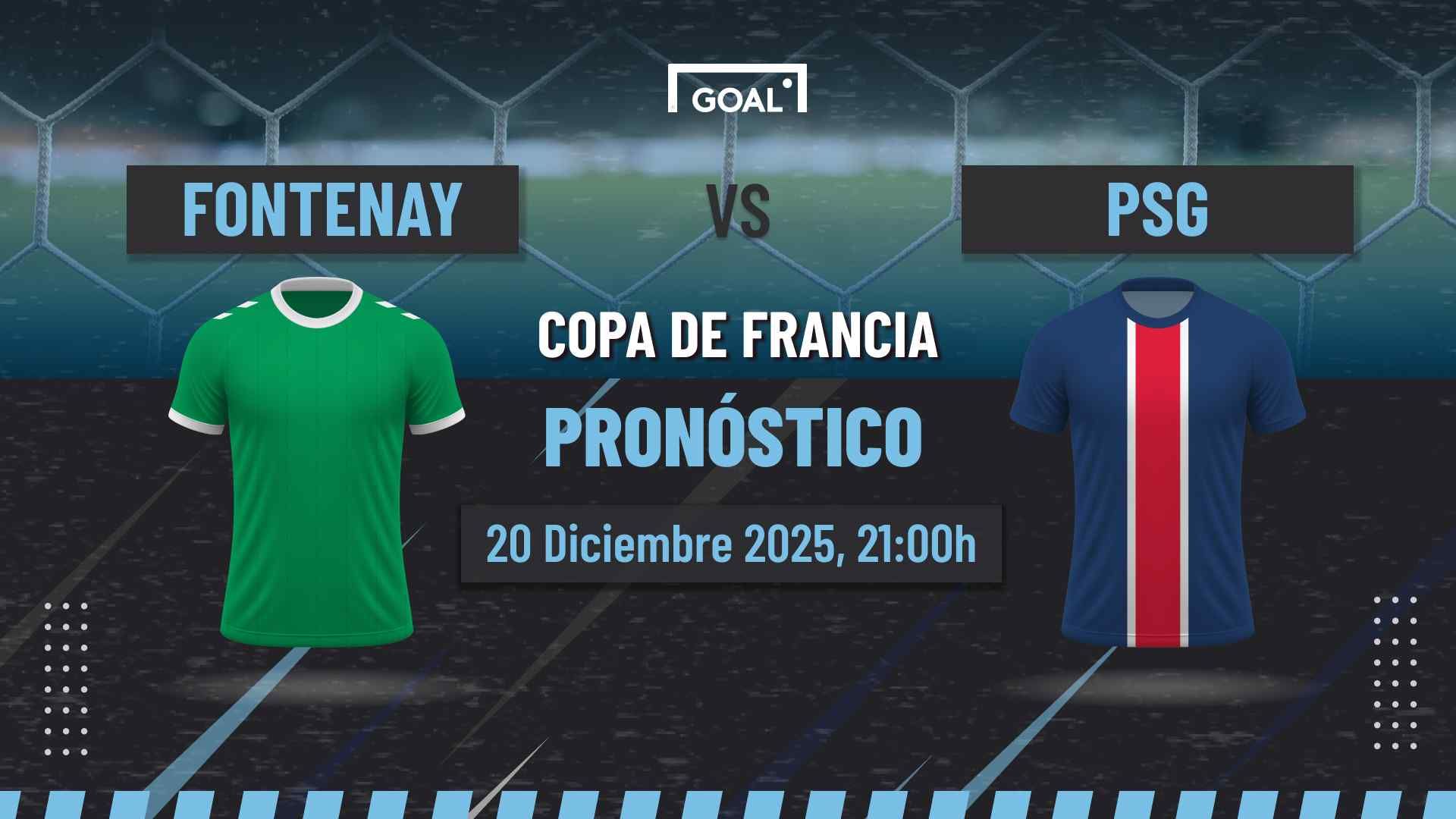 Fontenay vs PSG Pronóstico y Apuestas Coupe de France | 20/12/25