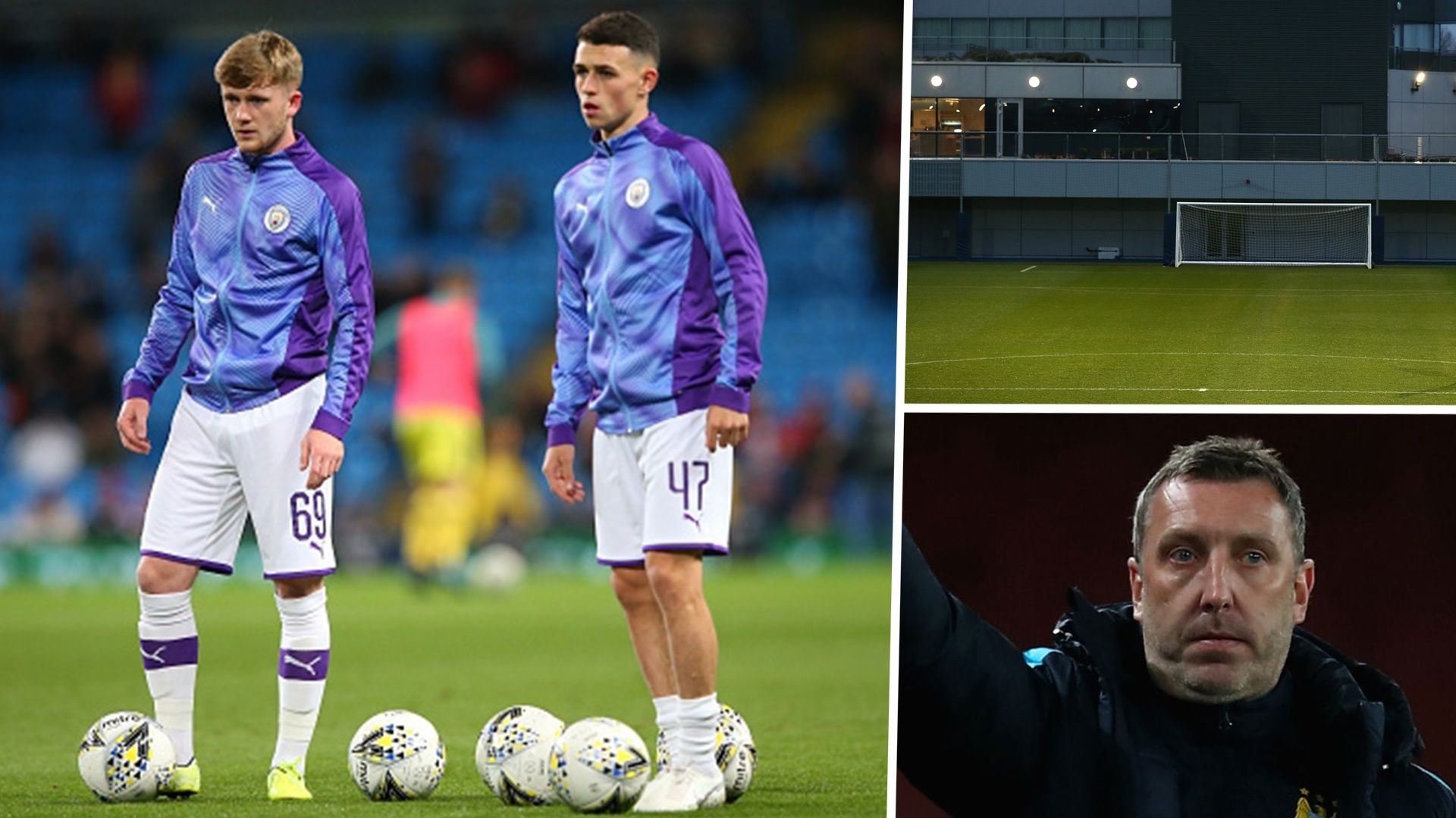 Tommy Doyle Phil Foden Etihad Campus Jason Wilcox Man City