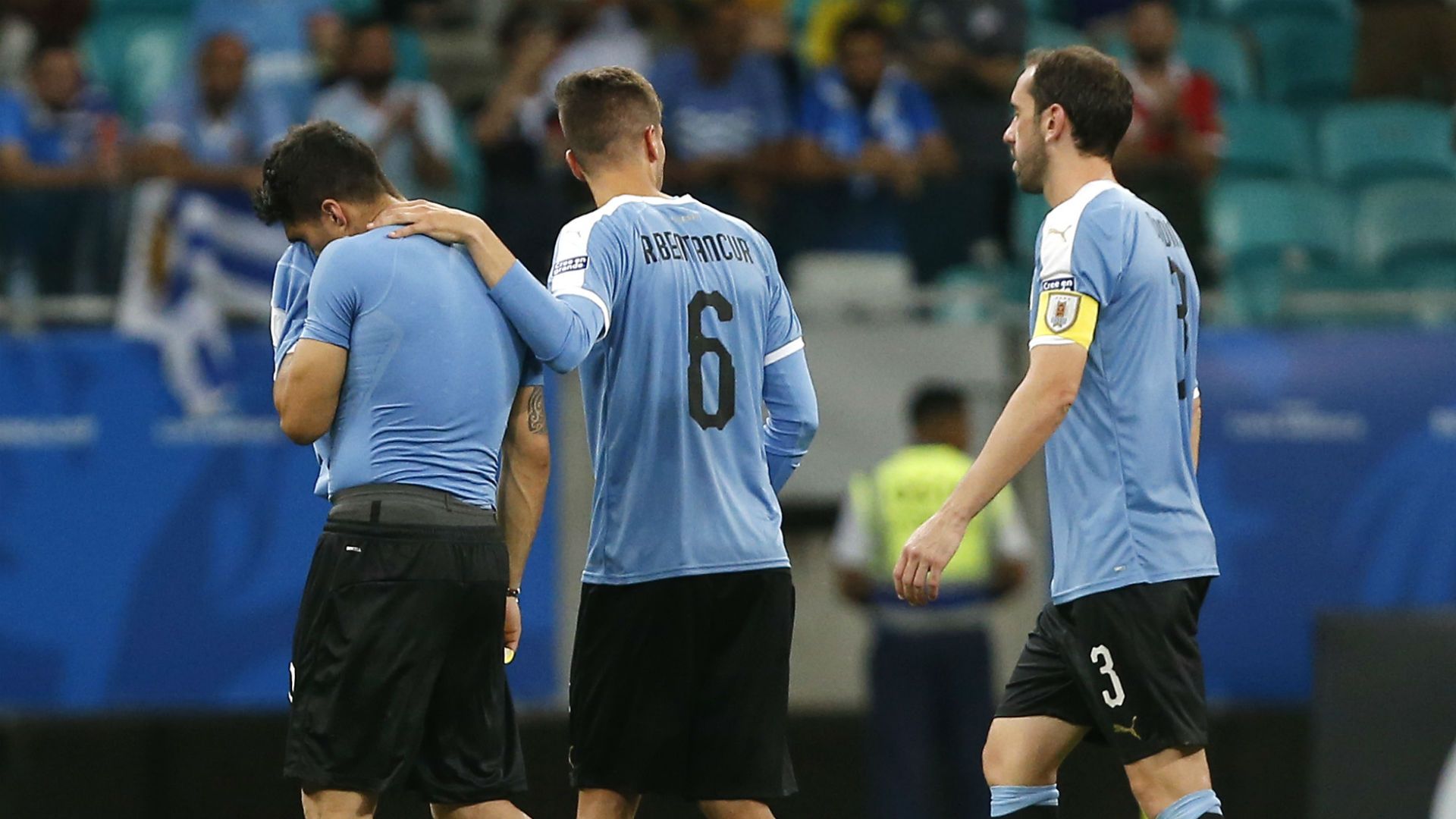 Rodrigo Bentancur Luis Suarez Uruguay Copa America 2019