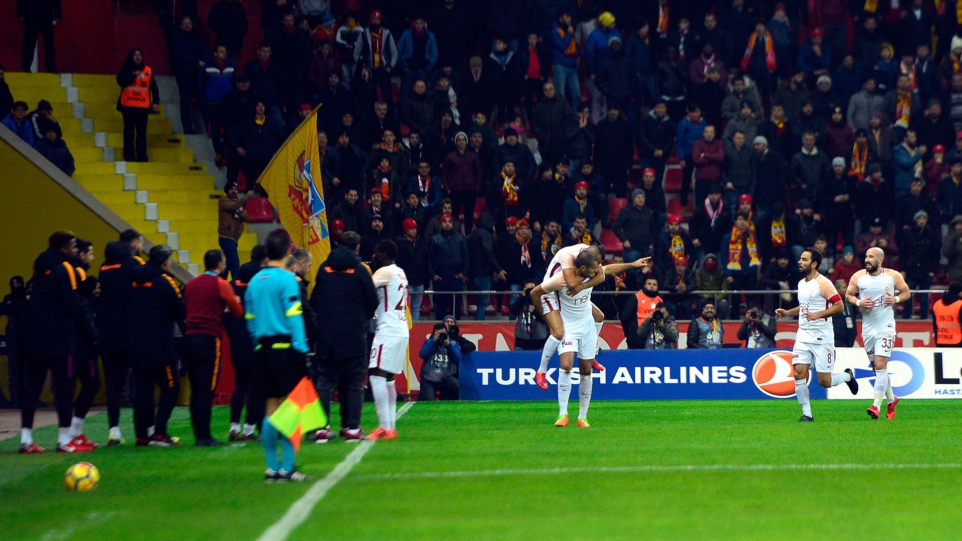 Galatasaray goal celebration Kayserispor 01222018