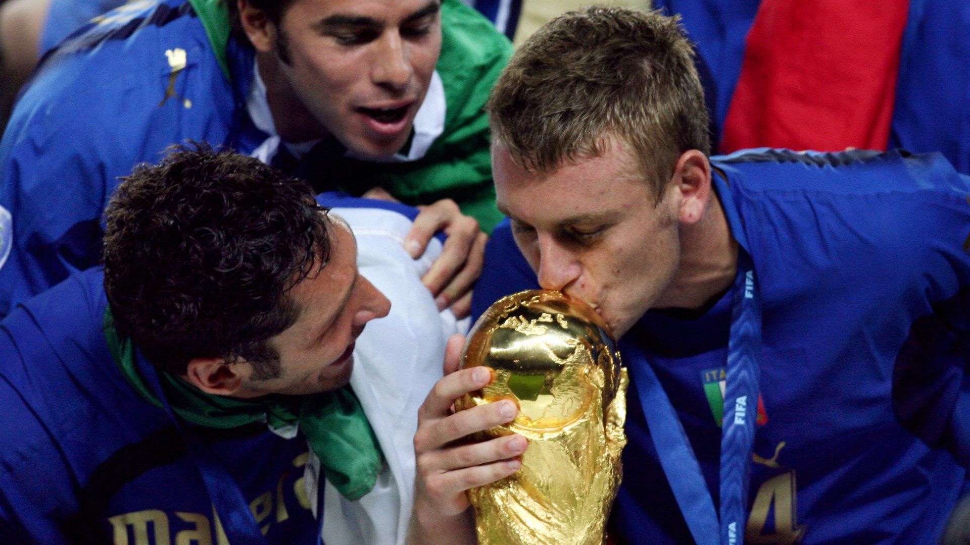 Daniele De Rossi Marco Materazzi Italy World Cup 2006