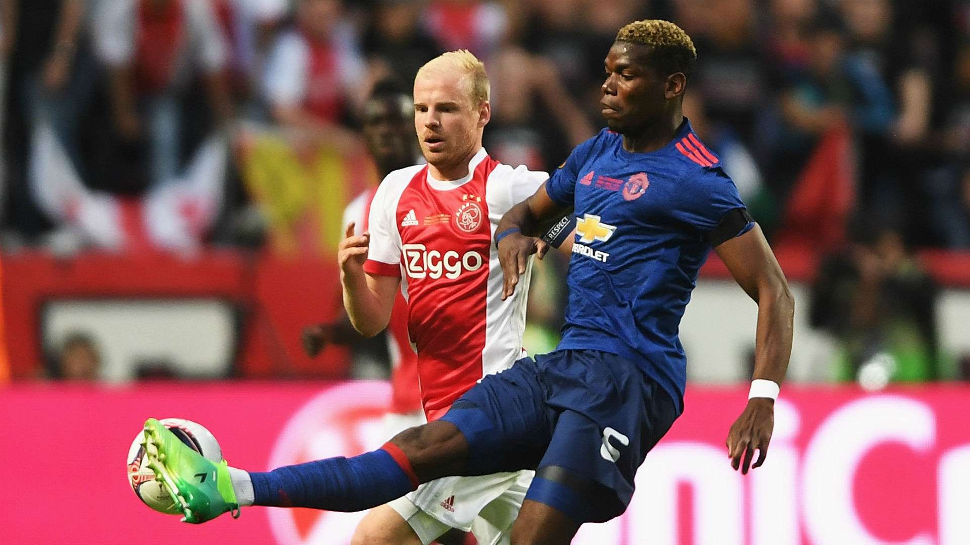 Davy Klaassen Ajax Paul Pogba Manchester United