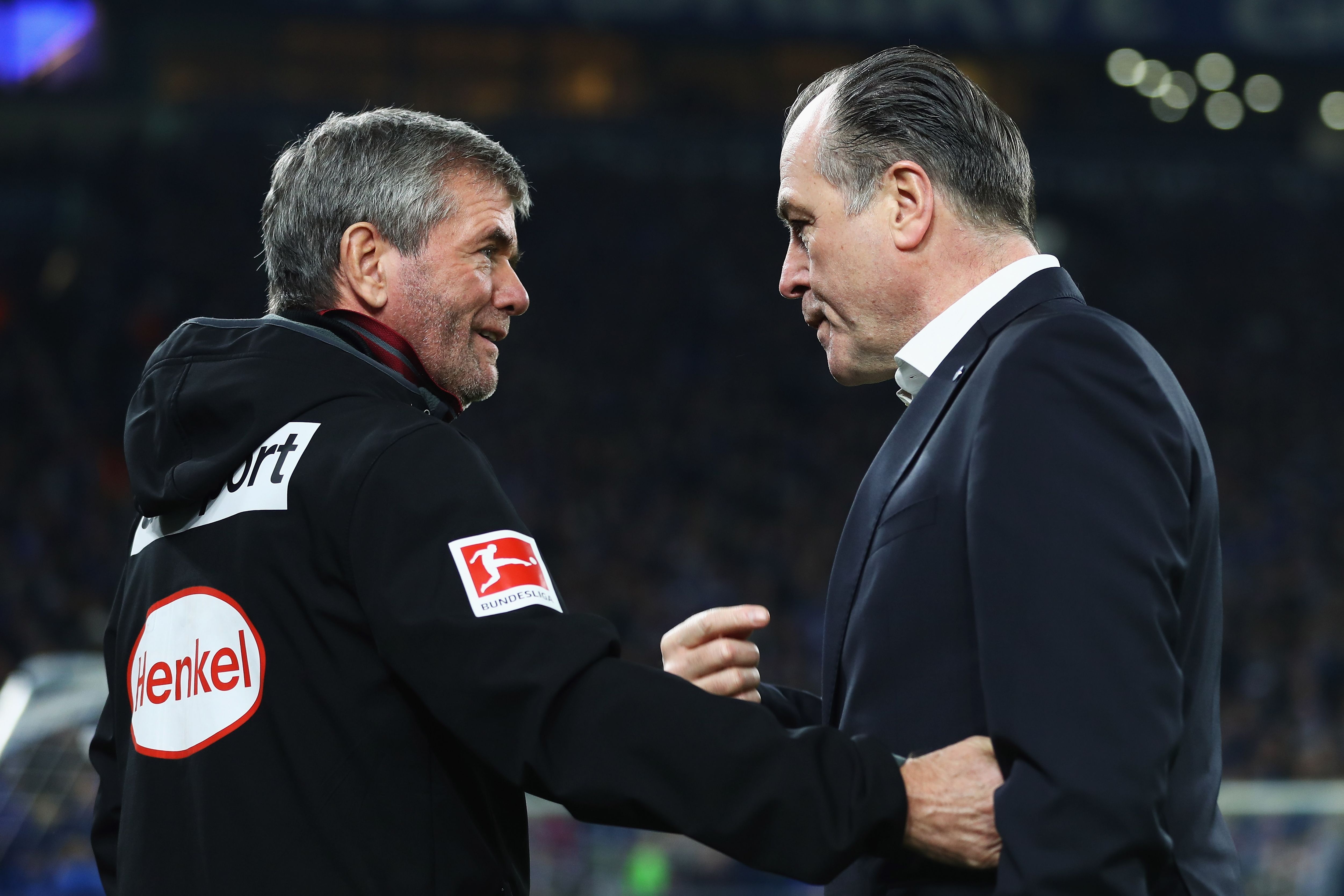 Friedhelm Funkel Clemens Tönnies