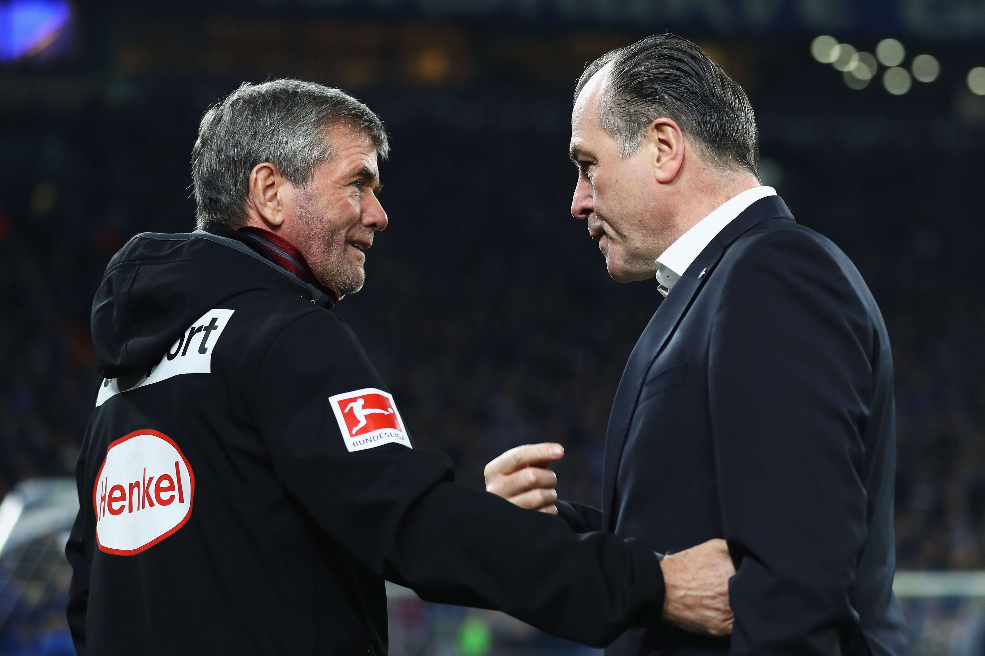 Friedhelm Funkel Clemens Tönnies