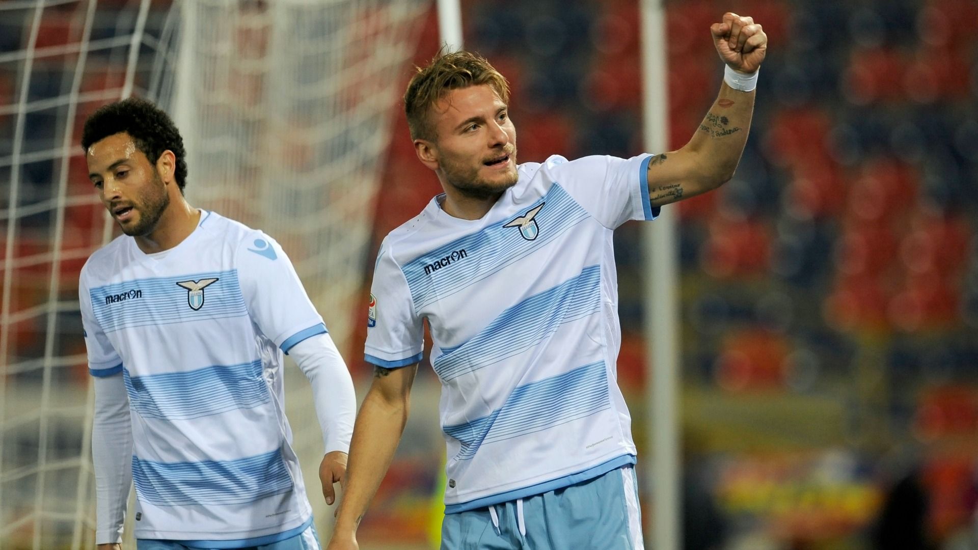 Ciro Immobile Felipe Anderson Bologna Lazio