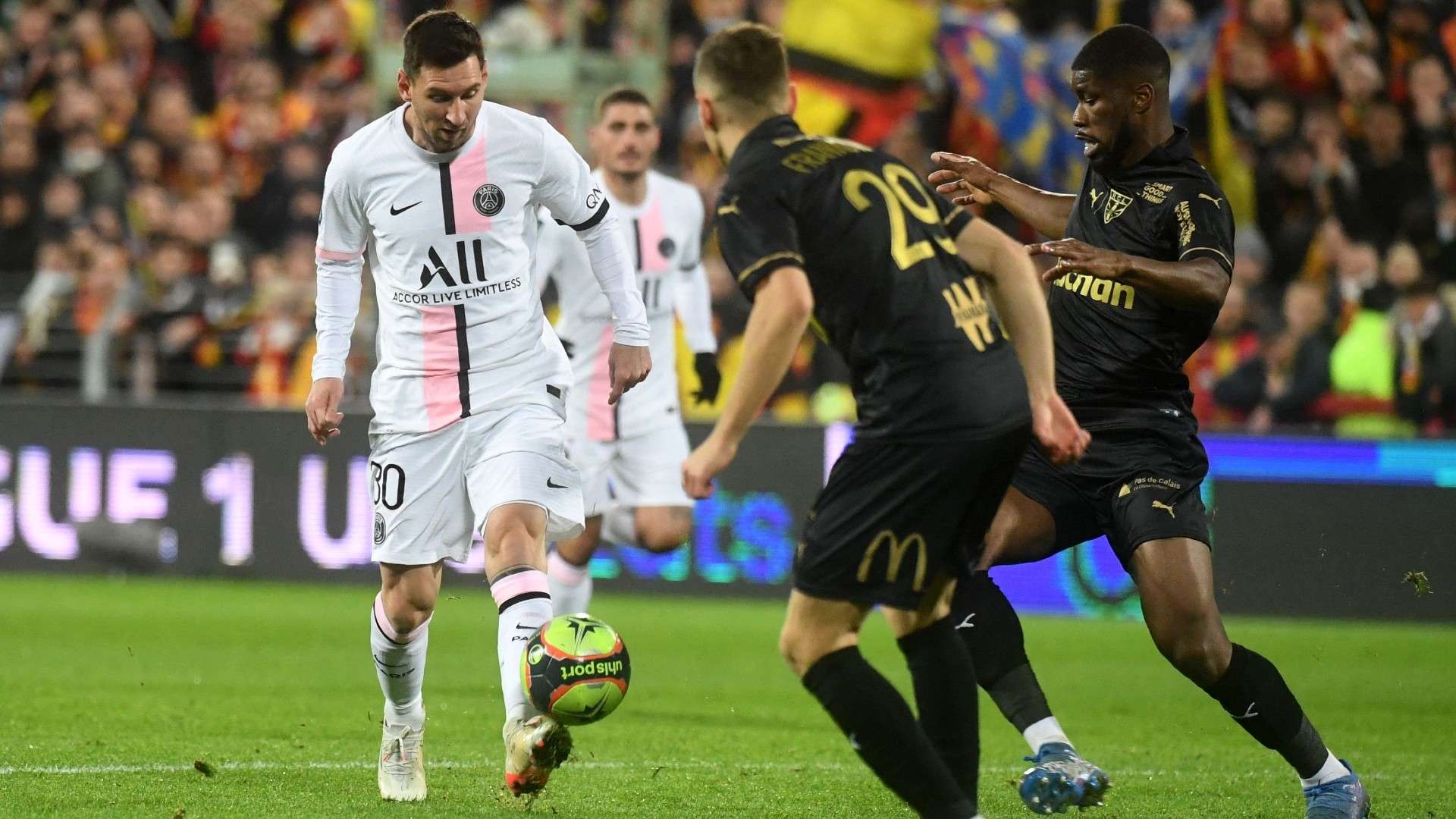 Lionel Messi Lens PSG Ligue 1