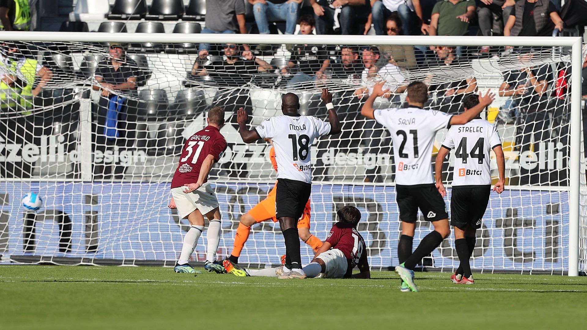 David Strelec Spezia Salernitana Serie A